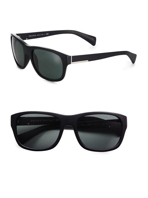 prada sunglasses men black